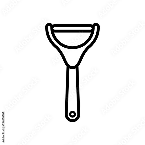 peeler icon vector template