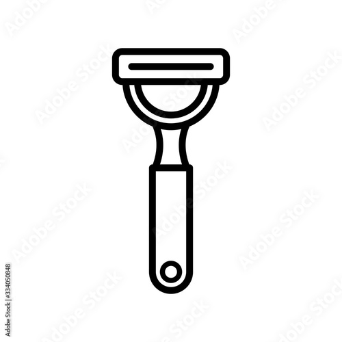 peeler icon vector template