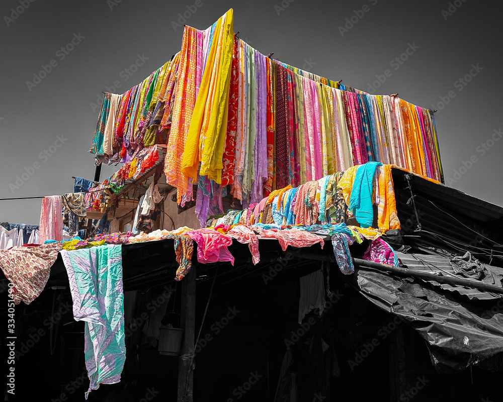 Saris out to Dry
