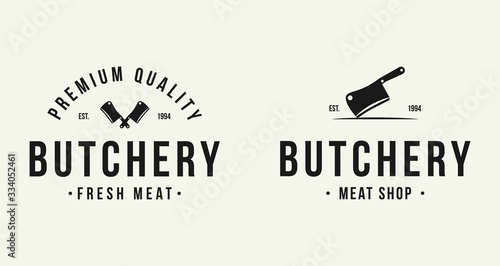 Butchery shop logo