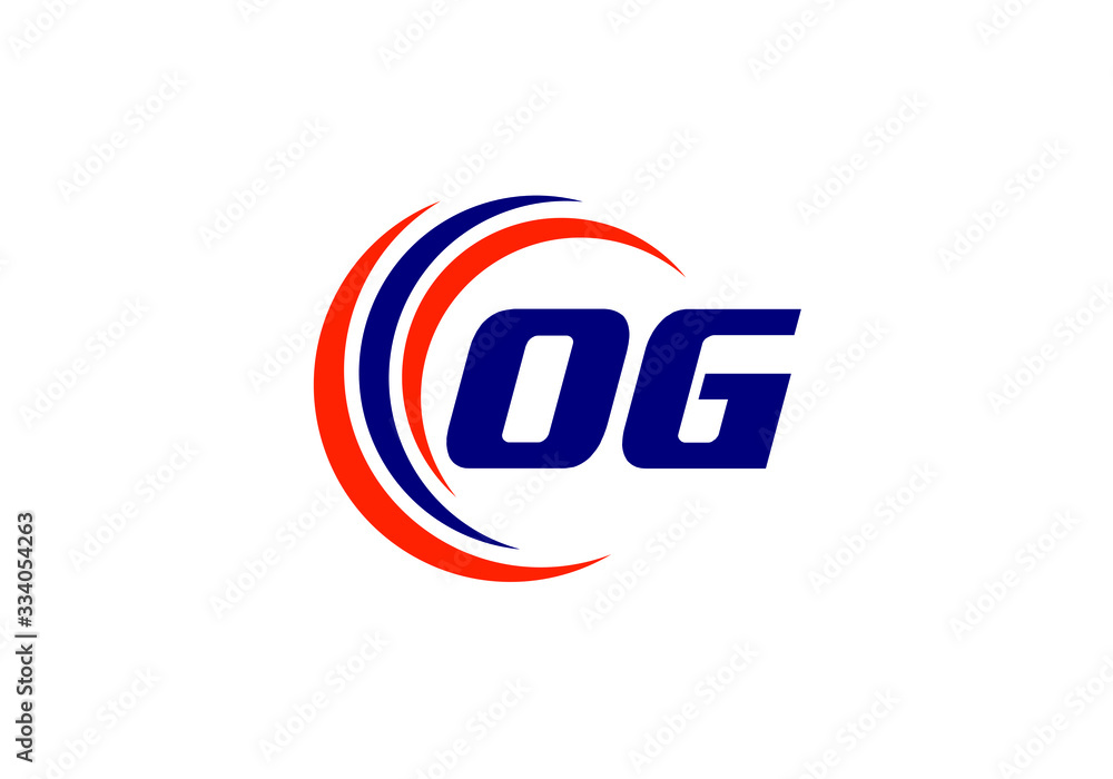 O G Initial Letter Logo design vector template, Graphic Alphabet Symbol for Corporate Business Identity O G Initial Letter Logo design vector template, Graphic Alphabet Symbol for Corporate Business Identity