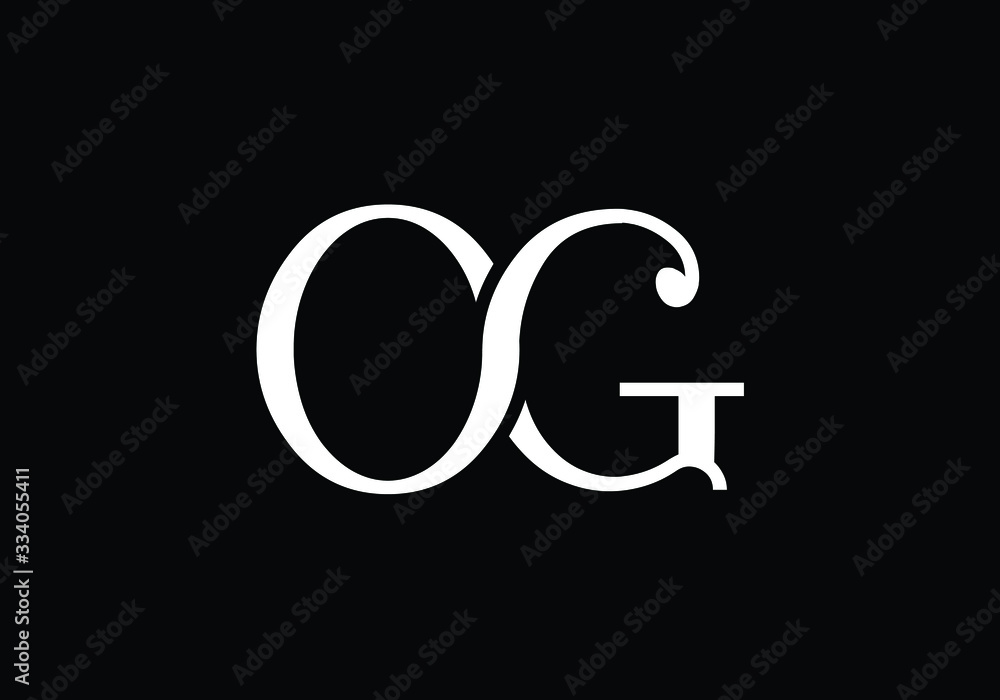 O G Initial Letter Logo design vector template, Graphic Alphabet Symbol for Corporate Business Identity O G Initial Letter Logo design vector template, Graphic Alphabet Symbol for Corporate Business Identity