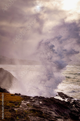 Oregon coast Pacific Ocean Newport