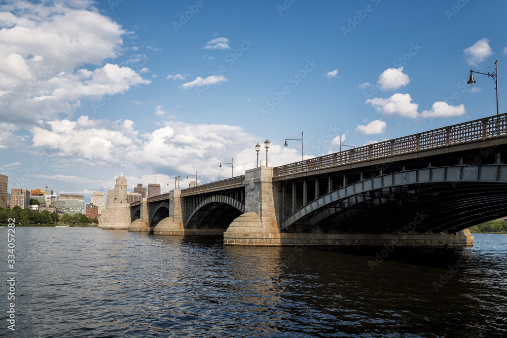 A Warm Summer Day In Boston City