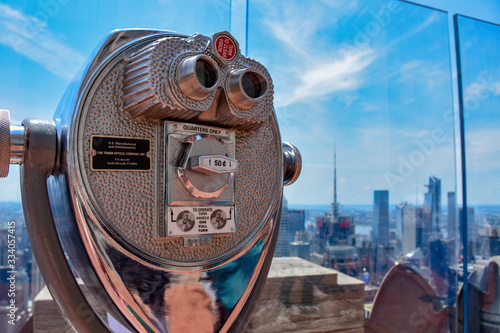 Viewfinder on 30 Rock New York City 