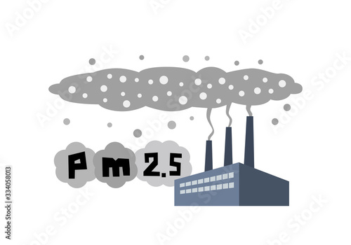 工場　プラント　大気汚染　PM2.5　煙　公害　汚染物質　環境汚染　環境問題