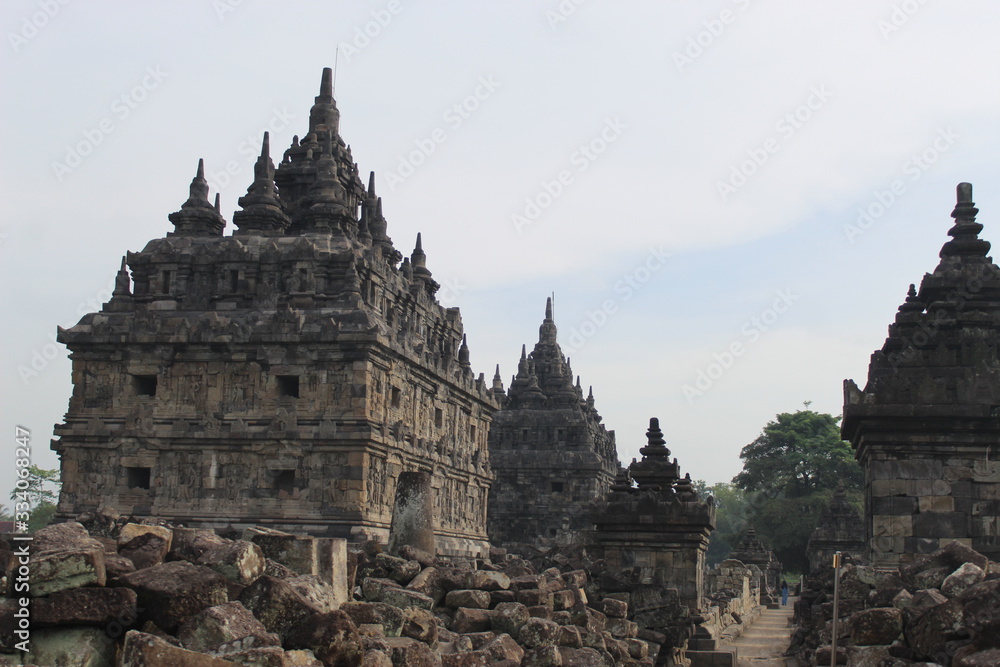 Plaosan Temple in Yogyakarta Indonesia