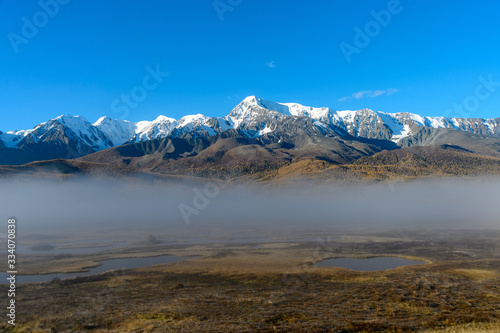 Mountains, snowy mountains, mountain peaks. © Evgeny