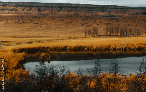 beautiful lake in georgia. kelitsadi lake
