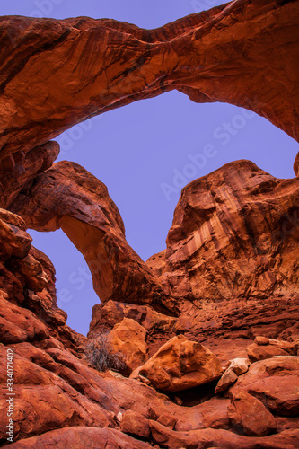 Double Arch in Arches National Park