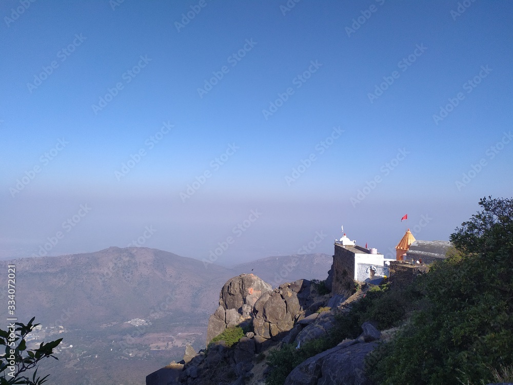 Temple on top of mountain