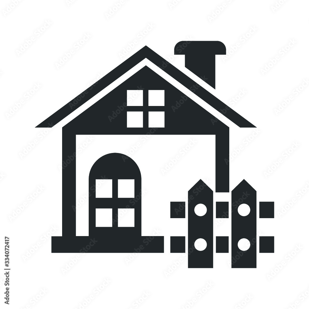 Home Area Border Icon Home Area Border Icon