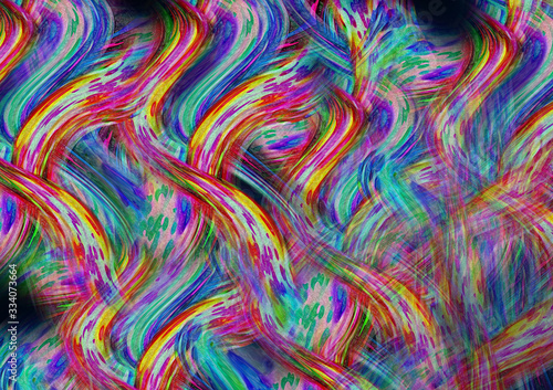 colorful swirl background, Geometric shape colorful background 