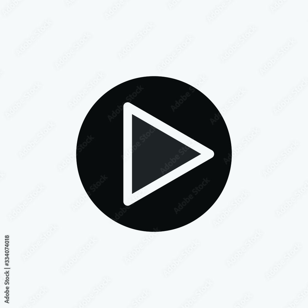 icon on square internet button