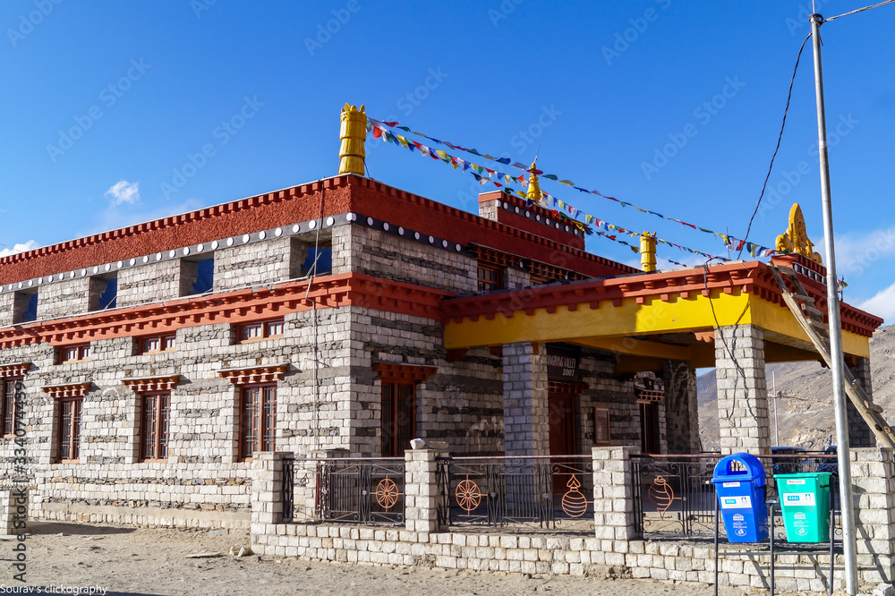 Nako Buddhist Monastery at Nako, Himachal Pradesh India