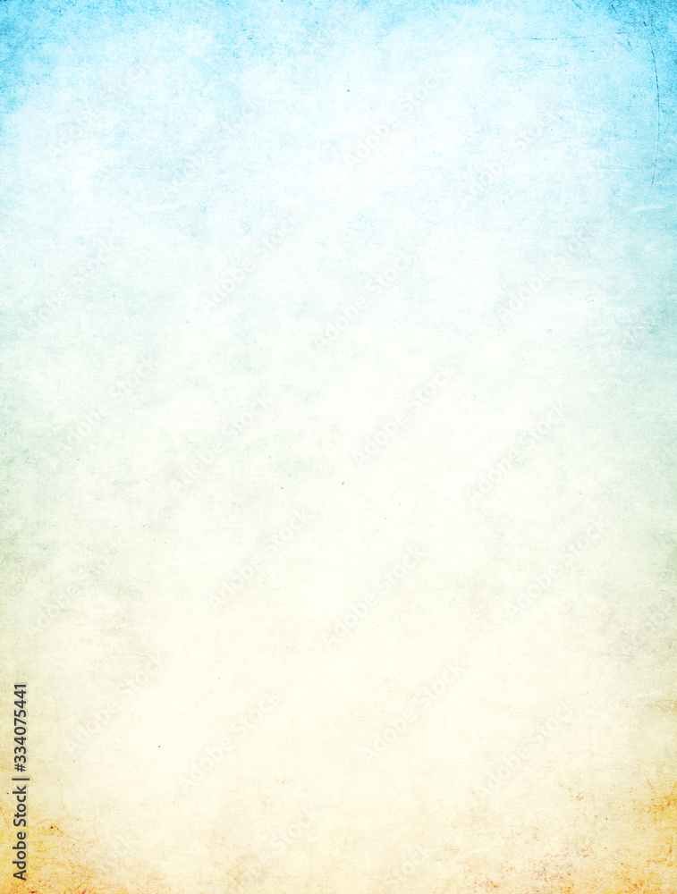 Grunge background with paper texture of blue and yellow colors