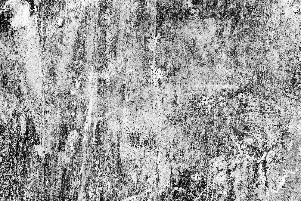 Obraz premium Texture of a concrete wall with cracks and scratches which can be used as a background