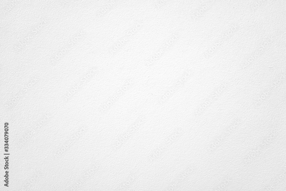 Fototapeta Abstract clean white paper texture, Cement or concrete wall texture background.