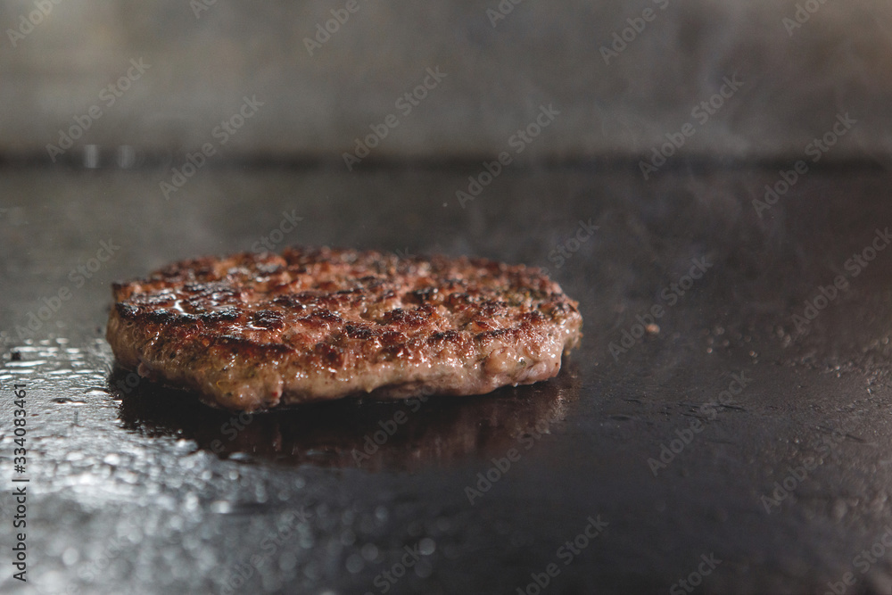 Burger is fried. Burger is fried.