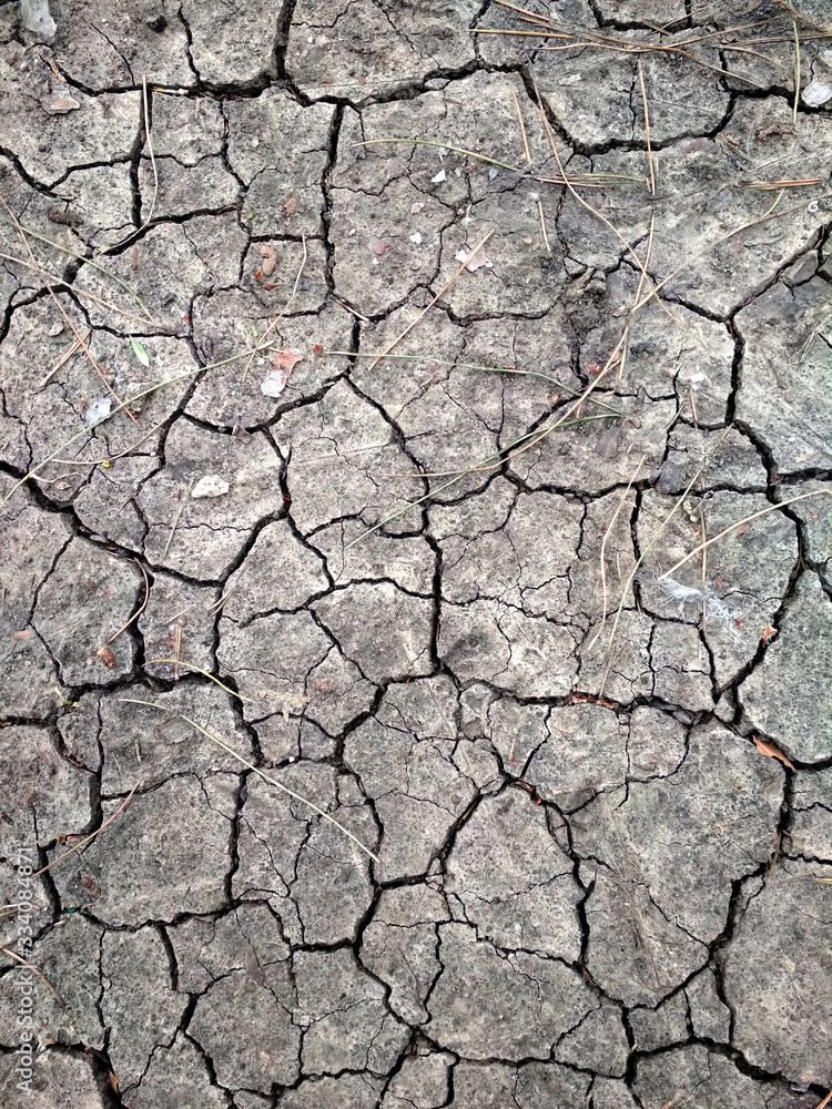 ground with cracks. old cracked earth without water. dark brown and gray background with cracks texture of the ground ground with cracks. old cracked earth without water. dark brown and gray background with cracks texture of the ground