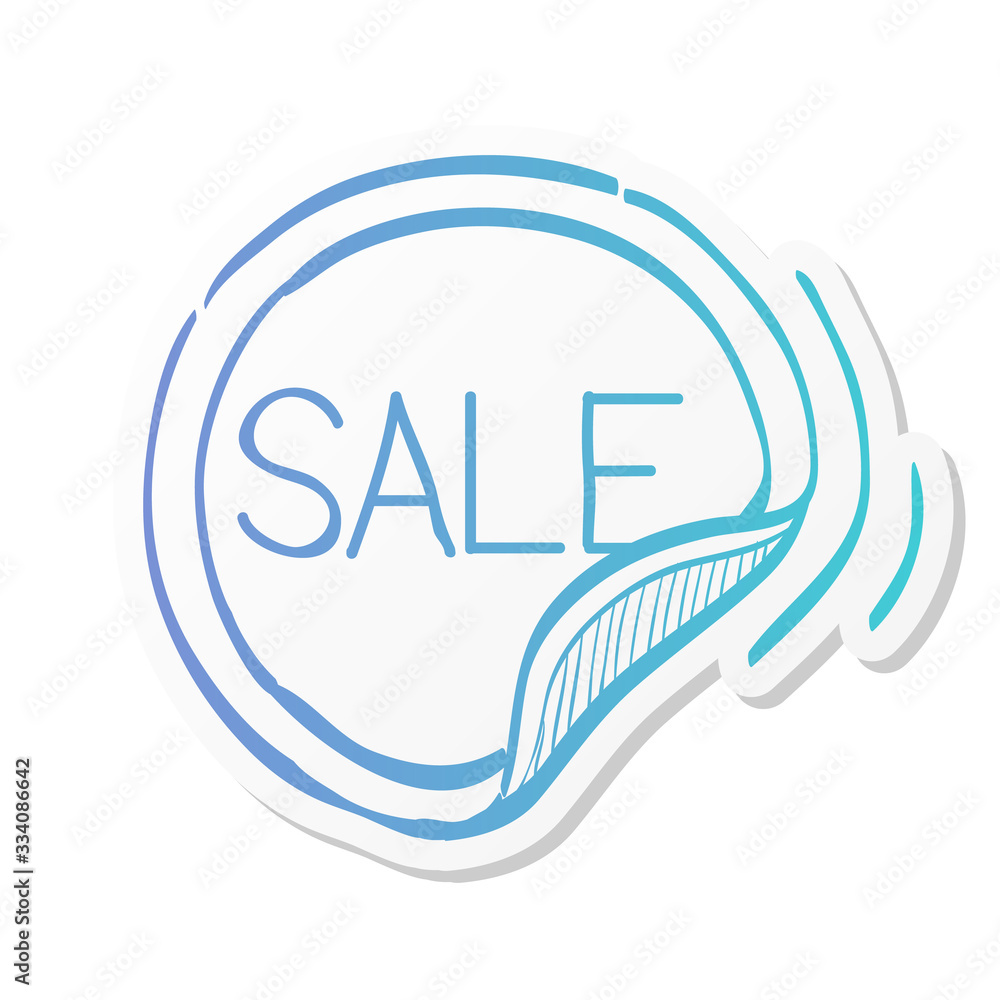 Sticker style icon - Sale sticker Sticker style icon - Sale sticker