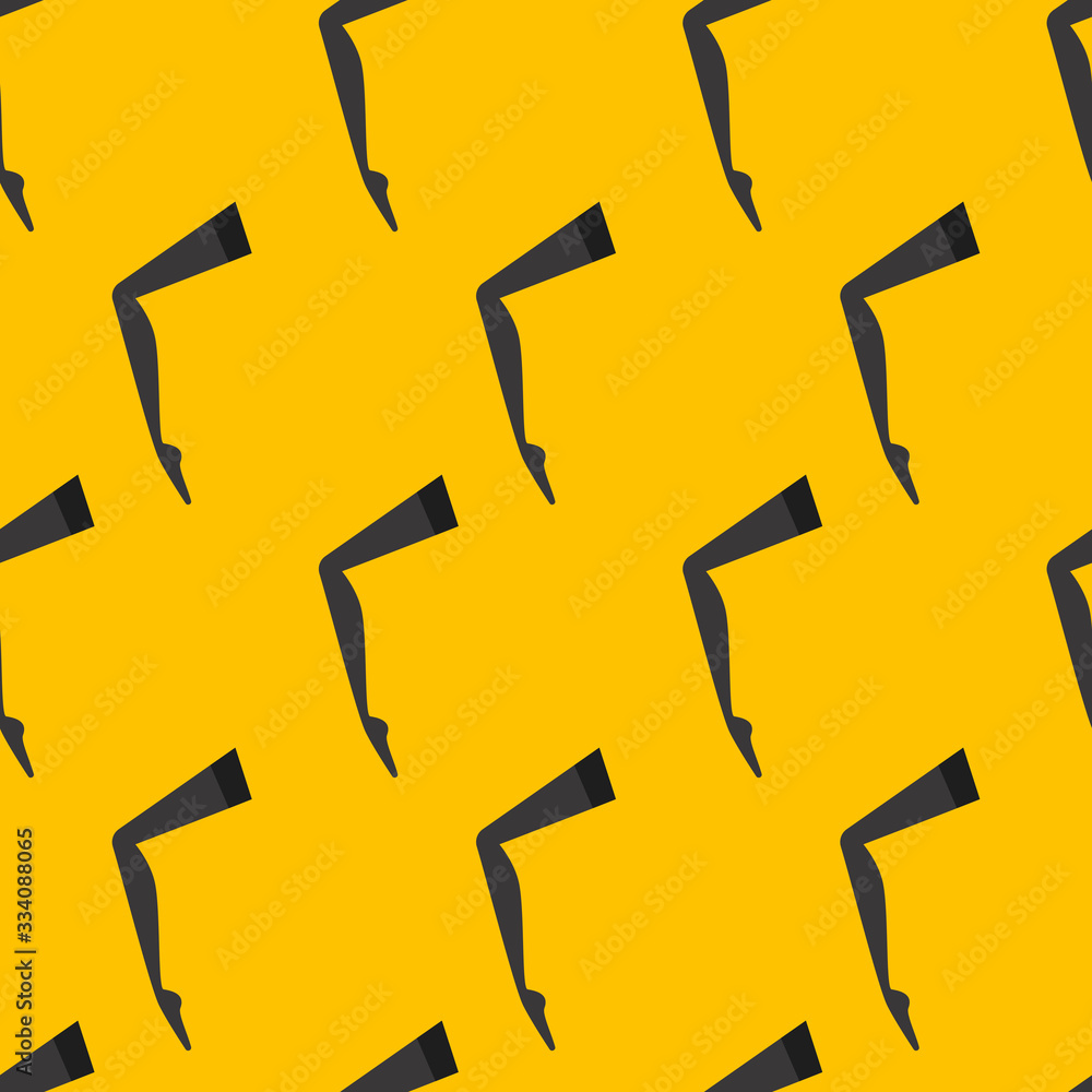 Fototapeta premium Female legs pattern