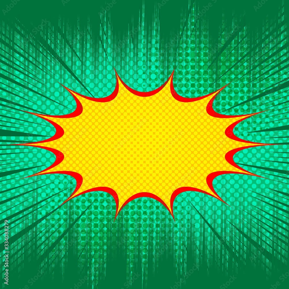 Comic burst light template Comic burst light template