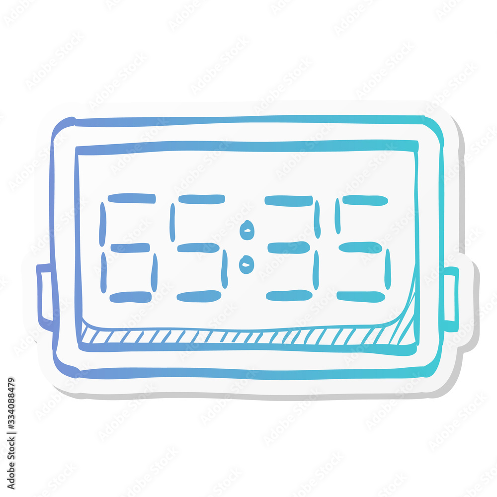 Fototapeta premium Sticker style icon - Score board