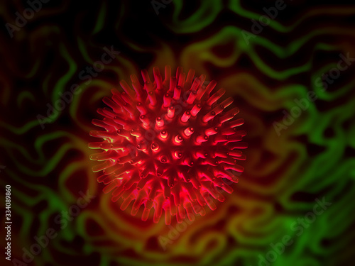 corona virus background stockimage