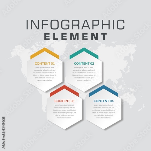 Creative Infographic Element Premium Design for Business