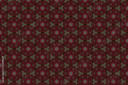 red background with pattern