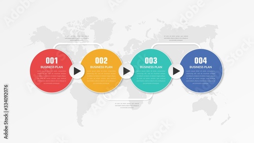 Creative Infographic Element Premium Design for Business