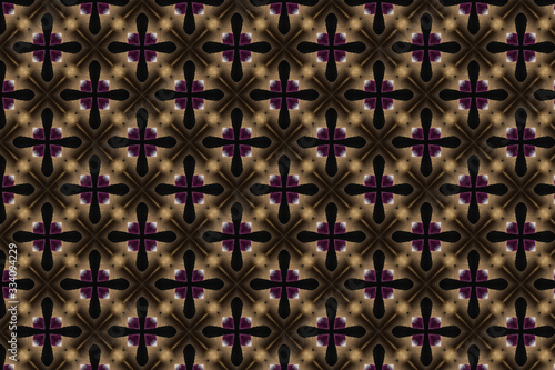 seamless pattern with flowers