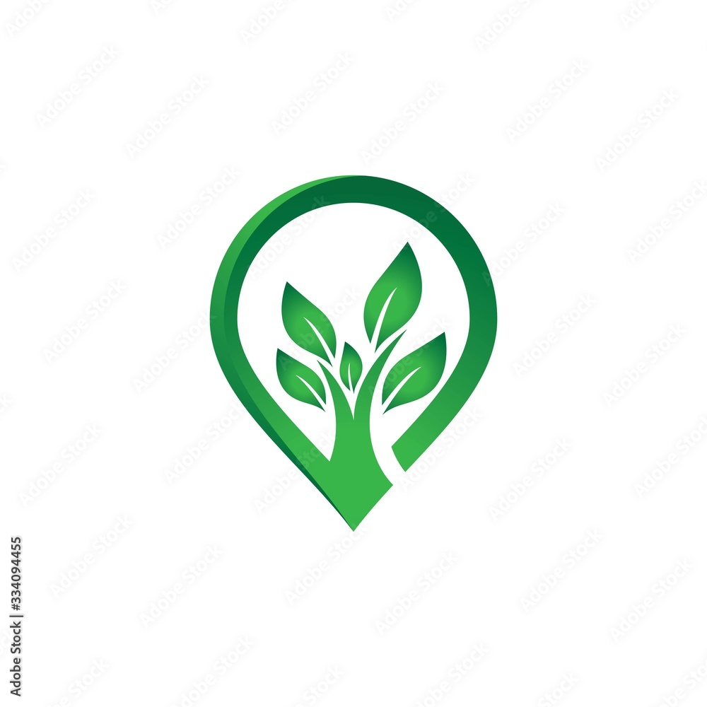 Fototapeta premium Ecology logo template