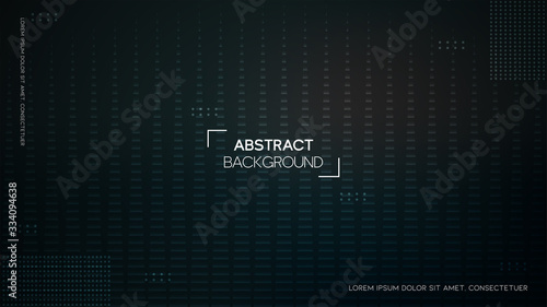 realistic black background with geometric style