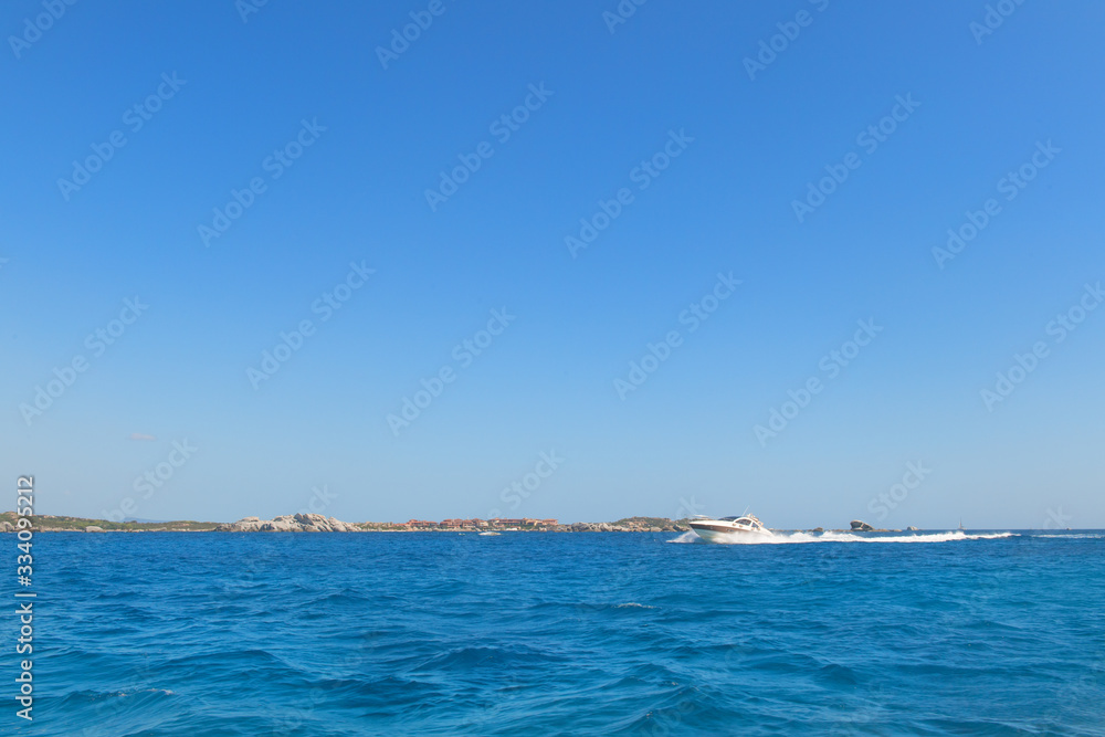 Fototapeta premium Excursion at the coast from Corsica