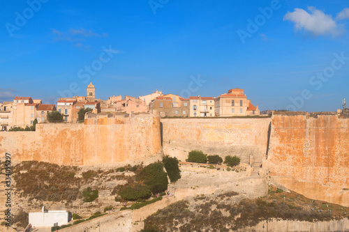 Bonifacio at island Corsica