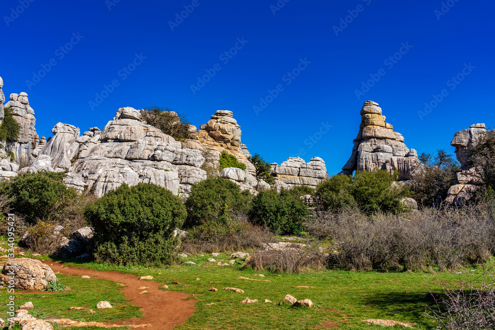 El Torcal de Antequera, Andalusia, Spain, near Antequera, province Malaga. El Torcal de Antequera, Andalusia, Spain, near Antequera, province Malaga.