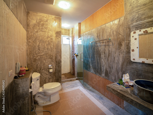 Luxury bathroom with sanitary ware