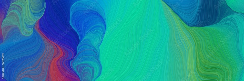 futuristic colorful curves graphic with light sea green, dark slate blue and strong blue colors futuristic colorful curves graphic with light sea green, dark slate blue and strong blue colors
