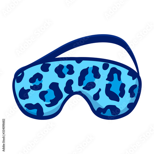 Sleep mask vector icon.Cartoon vector icon isolated on white background sleep mask.