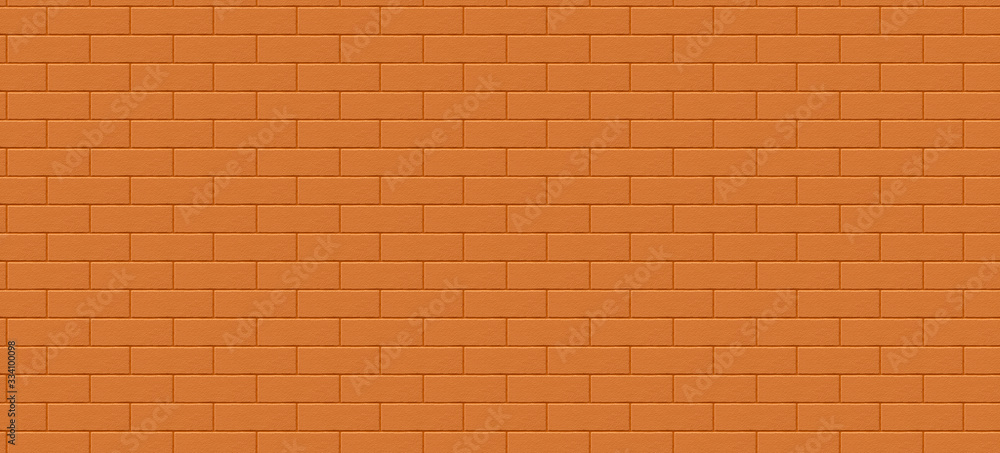 seamless panoramic orange brick wall pattern for background seamless panoramic orange brick wall pattern for background