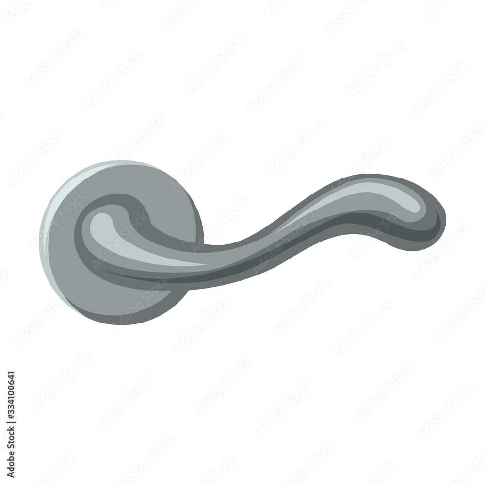 Doorknob vector icon.Cartoon vector icon isolated on white background doorknob. Doorknob vector icon.Cartoon vector icon isolated on white background doorknob.