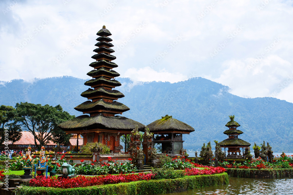 Hindu temple Pura Ulun Danu Bratan, Bali, Indonesia Hindu temple Pura Ulun Danu Bratan, Bali, Indonesia