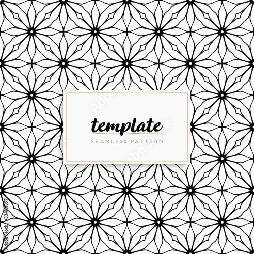 Colorful mandala seamless pattern vector