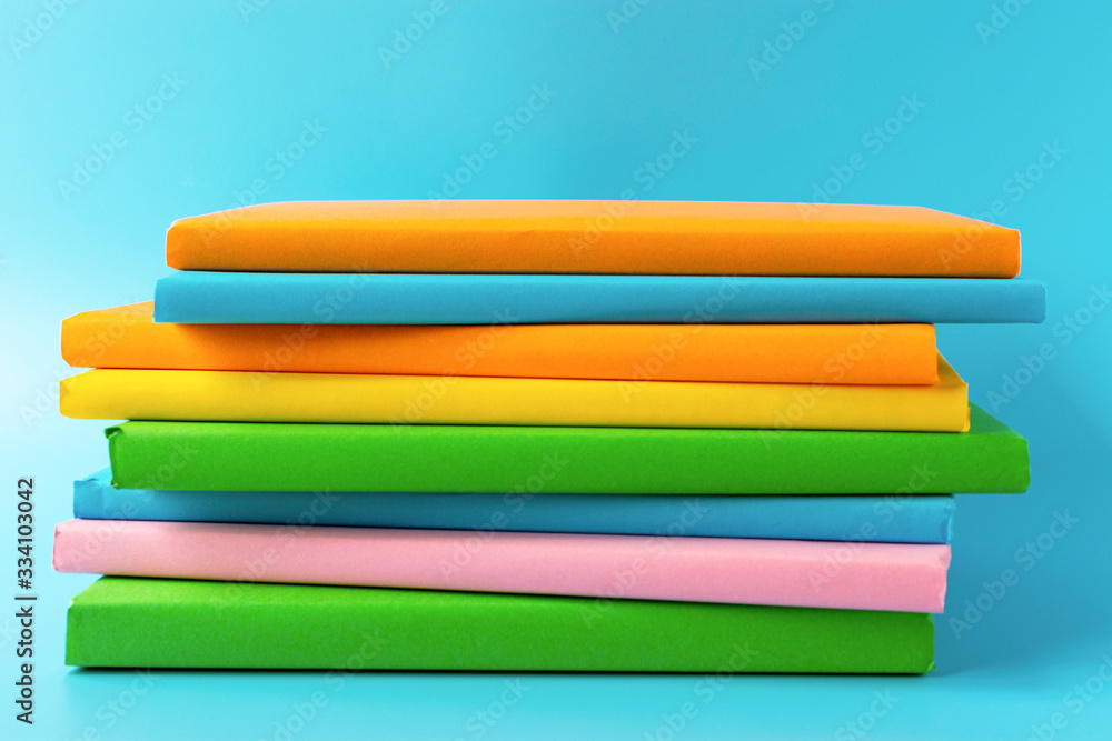 custom made wallpaper toronto digitalA stack of books, textbooks. Distance learning. Schoolboy is doing homework