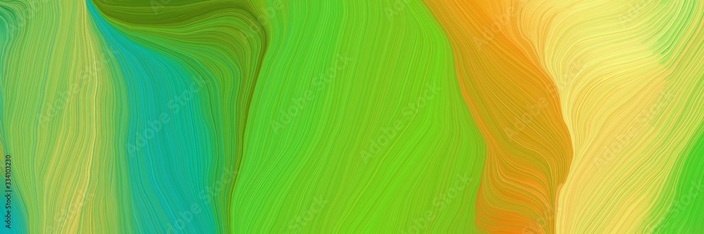 futuristic colorful curves backdrop with moderate green, pastel orange and light sea green colors futuristic colorful curves backdrop with moderate green, pastel orange and light sea green colors