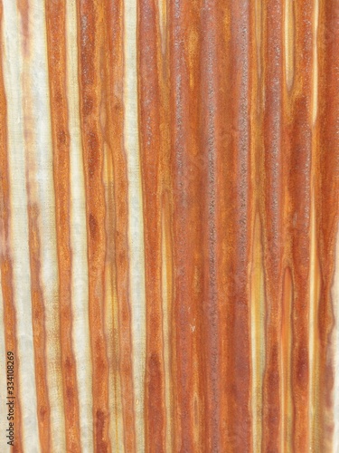 Zinc rusting through the air  rust