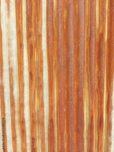 Zinc rusting through the air  rust