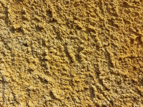 wall  texture  cement  Uneven ground color yellow